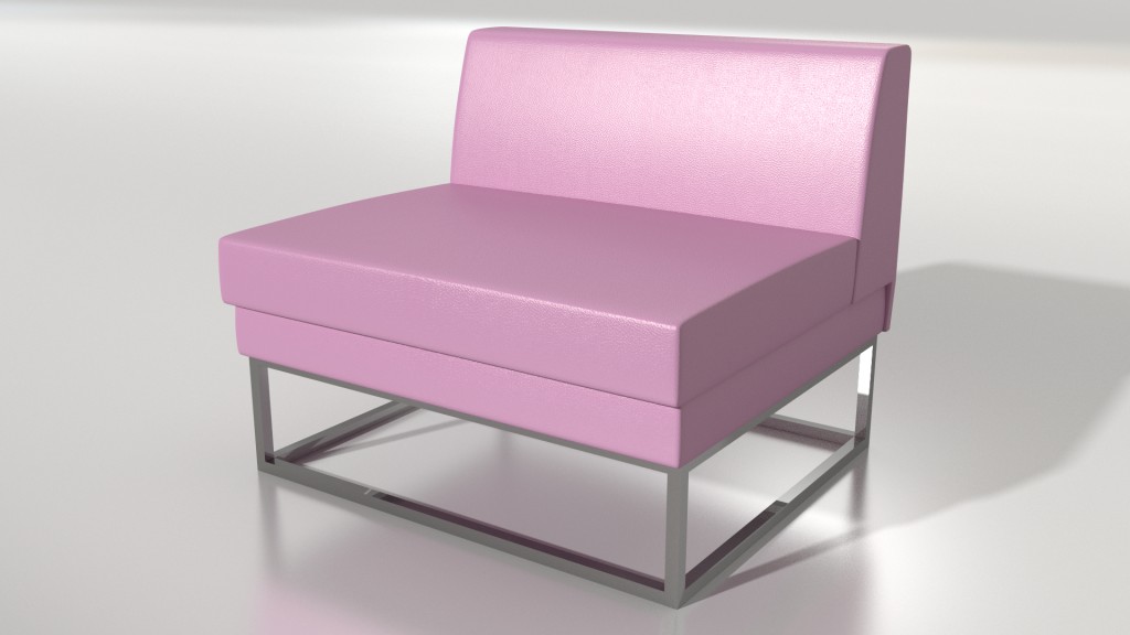 Armchair-without side-different legs preview image 1